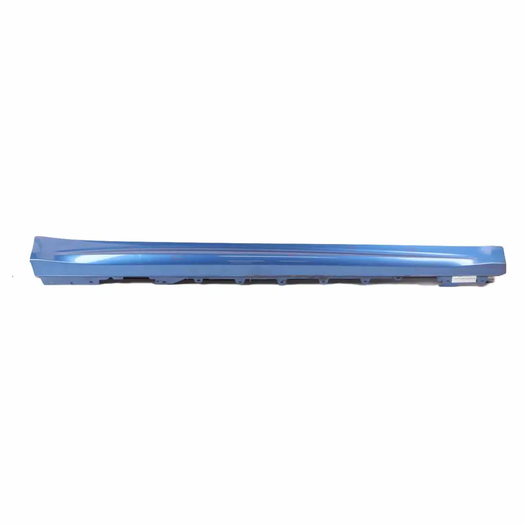 BMW F36 Side Skirt M Sport Sill Strip Right O/S Estorilblau Blue Metallic - B45 - SKU 8061488-EB - Part number 8061488