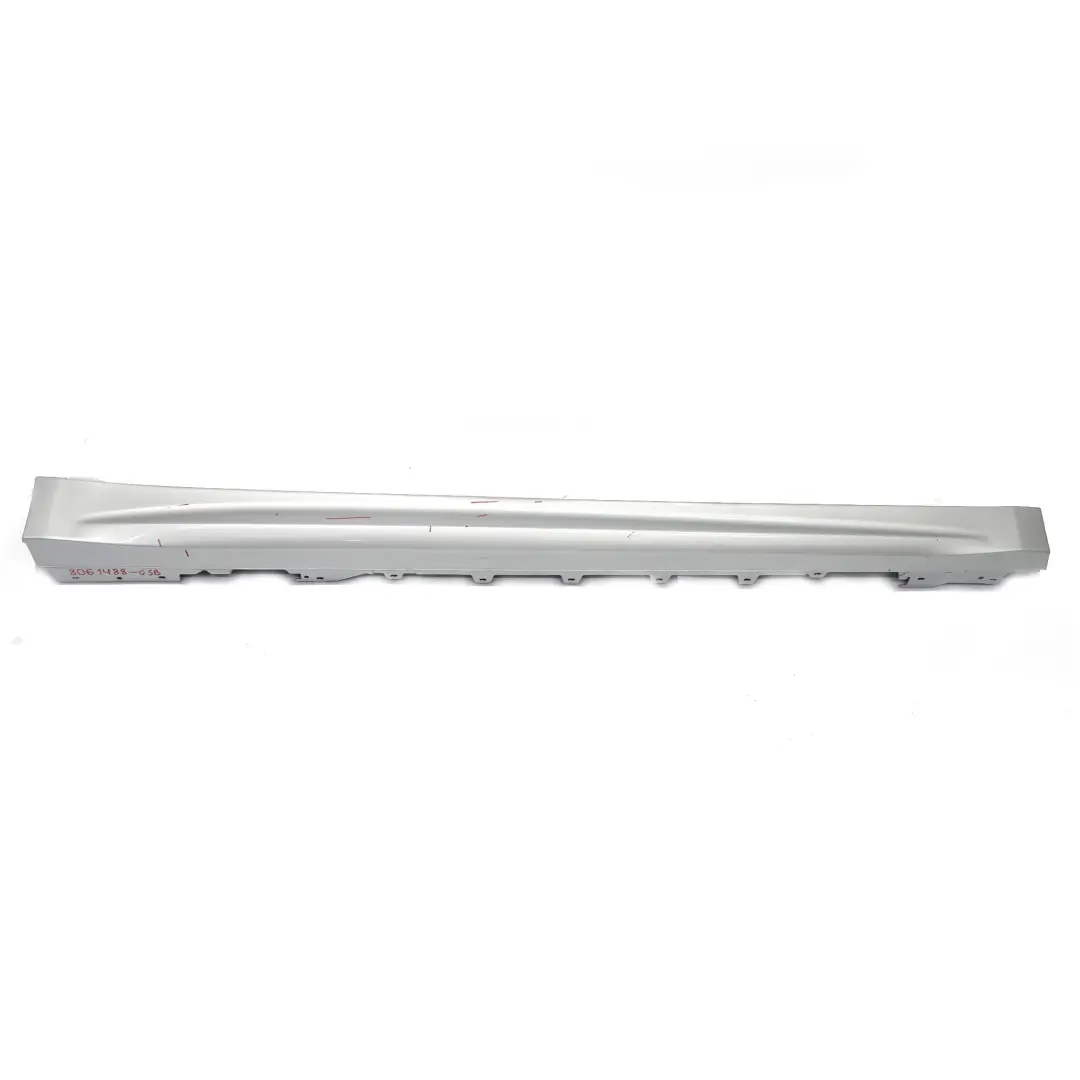 Side Skirt M Sport Sill Strip Right O/S Glacier Silver Metallic - A83 to BMW F36 with Part number 8061488 BMW F36 Side Skirt M Sport Sill Strip Right O/S Glacier Silver Metallic - A83 - SKU 8061488-GSB - Part number 8061488