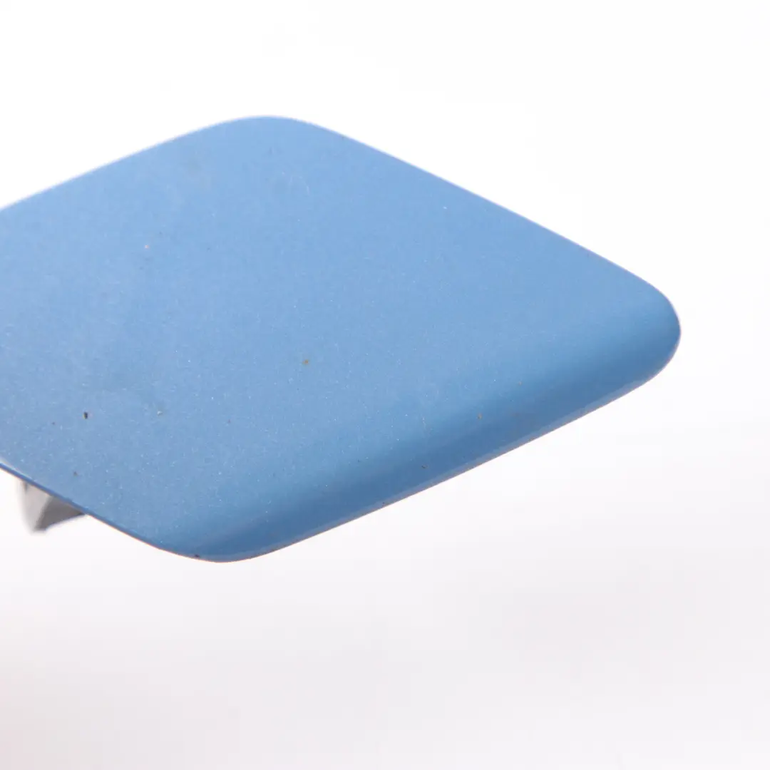 Headlight Washer Cover Front Flap Right O/S Yas Marina Blue to BMW F80 M3 with Part number 8061576 BMW F80 M3 Headlight Washer Cover Front Flap Right O/S Yas Marina Blue - SKU 8061576-YMB - Part number 8061576