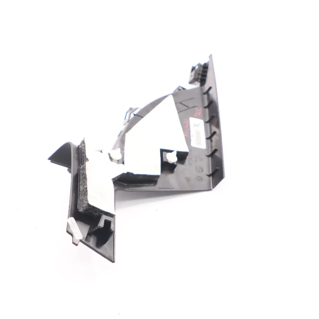 BMW X4 F26 D Pilar Cubierta Trasera Derecha Columna Interior Negro - SKU 8061620 - Número de pieza 8061620