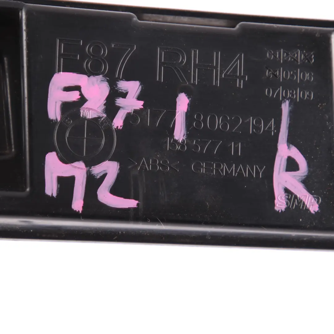 Retaining Strip Sill Rear Right O/S RH4 to BMW F87 M2 with Part number 8062194 BMW F87 M2 Retaining Strip Sill Rear Right O/S RH4 - SKU 8062194 - Part number 8062194