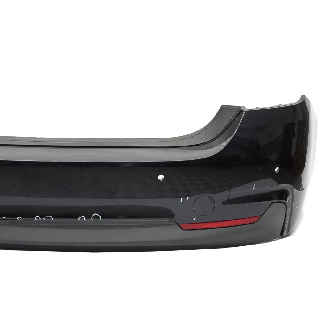 Bumper M Sport Trim Panel PDC Carbonschwarz Black Metallic - 416 to BMW F36 Rear with Part number 8062246 BMW F36 Rear Bumper M Sport Trim Panel PDC Carbonschwarz Black Metallic - 416 - SKU 8062246-CAR1 - Part number 8062246