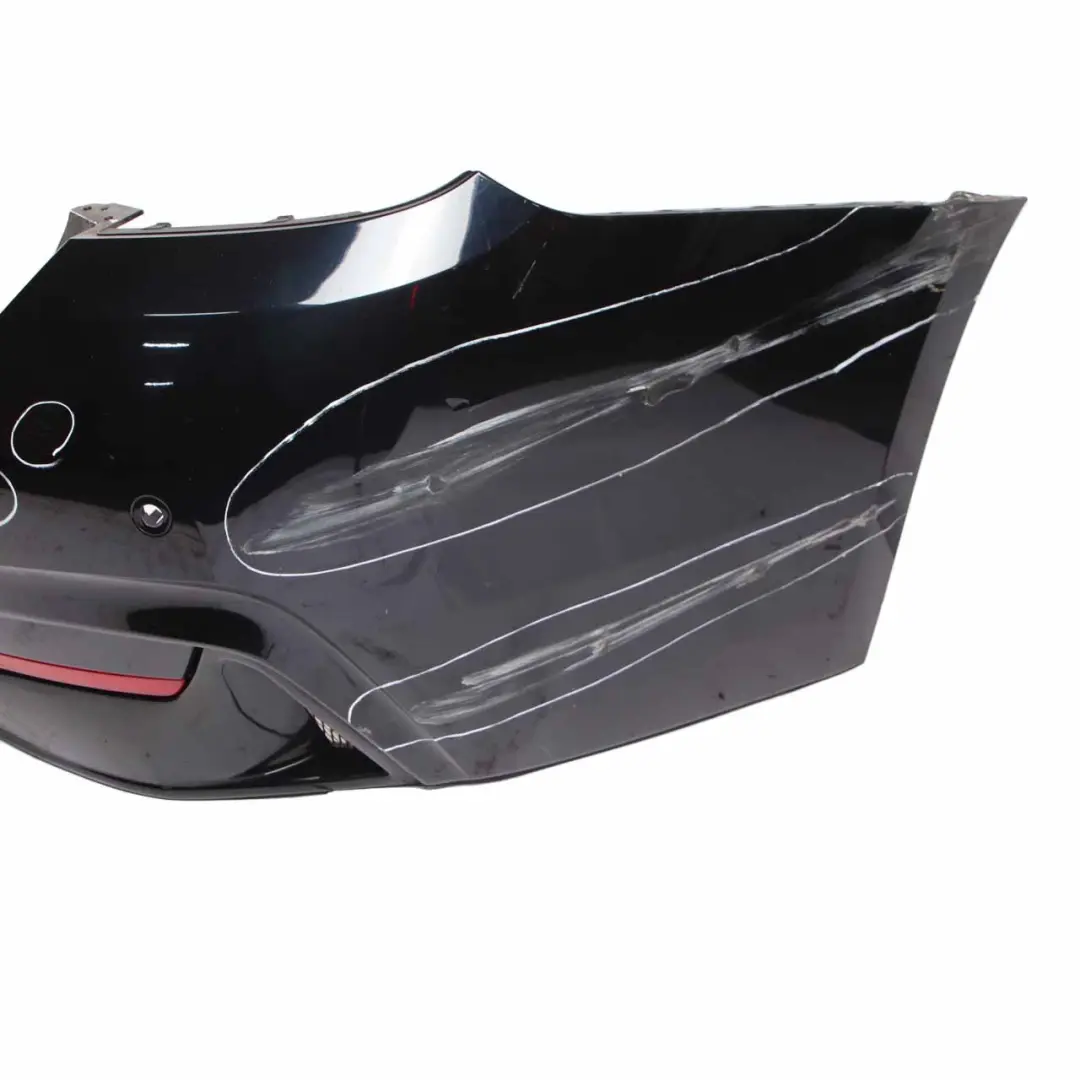 Bumper M Sport Trim Panel PDC Carbonschwarz Black Metallic - 416 to BMW F36 Rear with Part number 8062246 BMW F36 Rear Bumper M Sport Trim Panel PDC Carbonschwarz Black Metallic - 416 - SKU 8062246-CAR - Part number 8062246