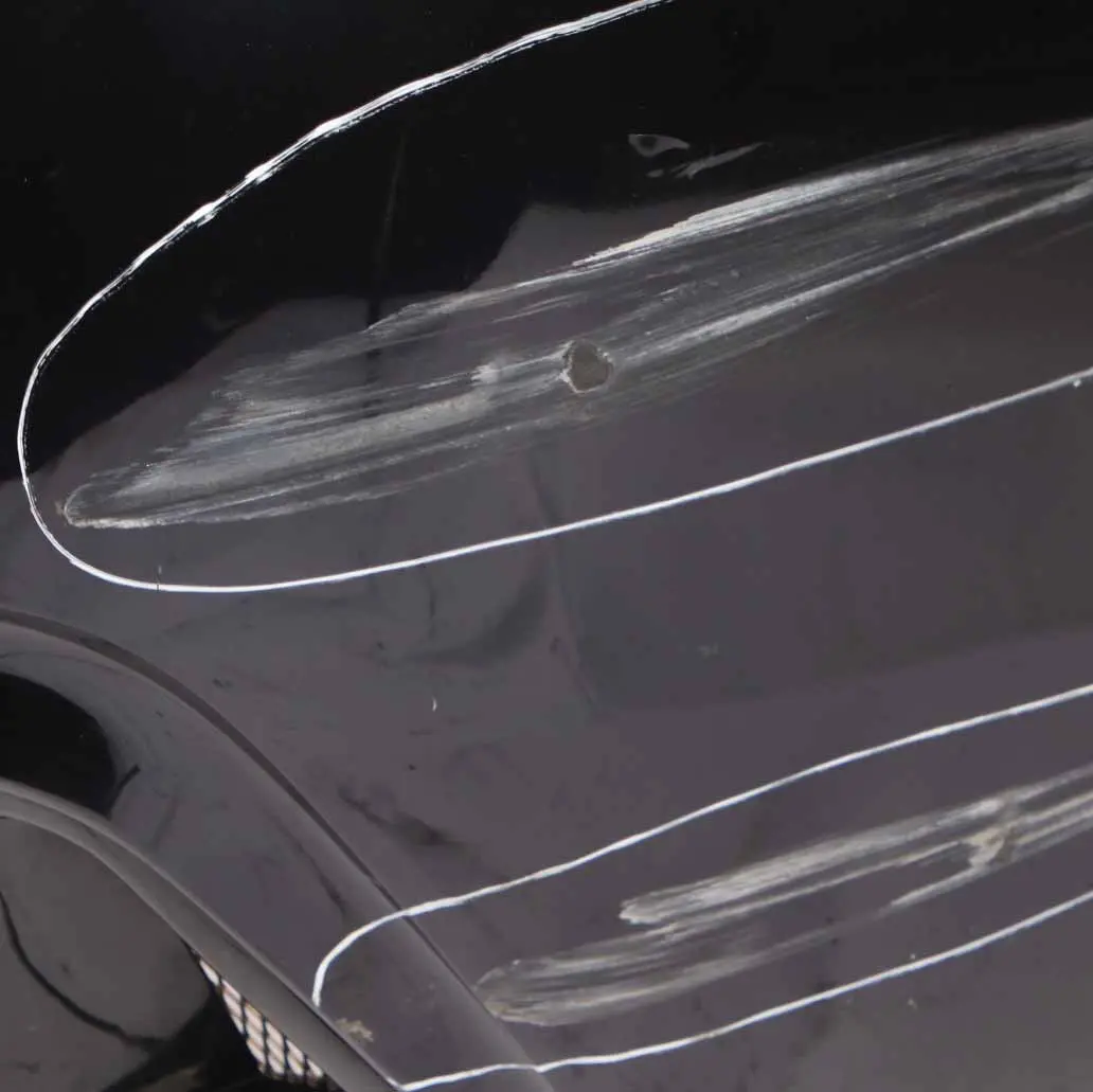 BMW F36 Rear Bumper M Sport Trim Panel PDC Carbonschwarz Black Metallic - 416 - SKU 8062246-CAR - Part number 8062246