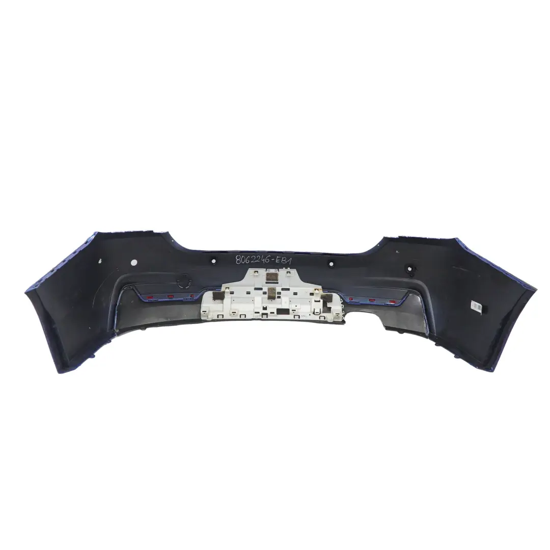 BMW F36 Rear Bumper M Sport Trim Panel PDC Estorilblau Estoril Blue - B45 - SKU 8062246-EB1 - Part number 8062246