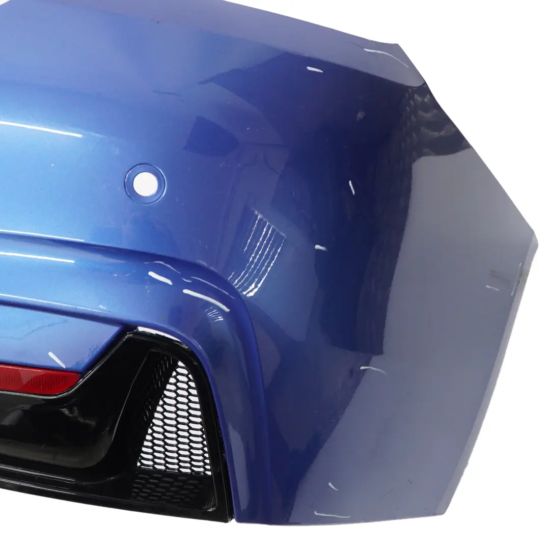 Bumper M Sport Trim Panel PDC Estorilblau Estoril Blue - B45 to BMW F36 Rear with Part number 8062246 BMW F36 Rear Bumper M Sport Trim Panel PDC Estorilblau Estoril Blue - B45 - SKU 8062246-EB2 - Part number 8062246