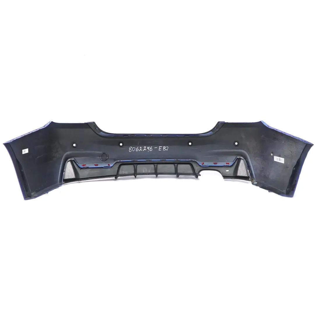 Bumper M Sport Trim Panel PDC Estorilblau Estoril Blue - B45 to BMW F36 Rear with Part number 8062246 BMW F36 Rear Bumper M Sport Trim Panel PDC Estorilblau Estoril Blue - B45 - SKU 8062246-EB2 - Part number 8062246