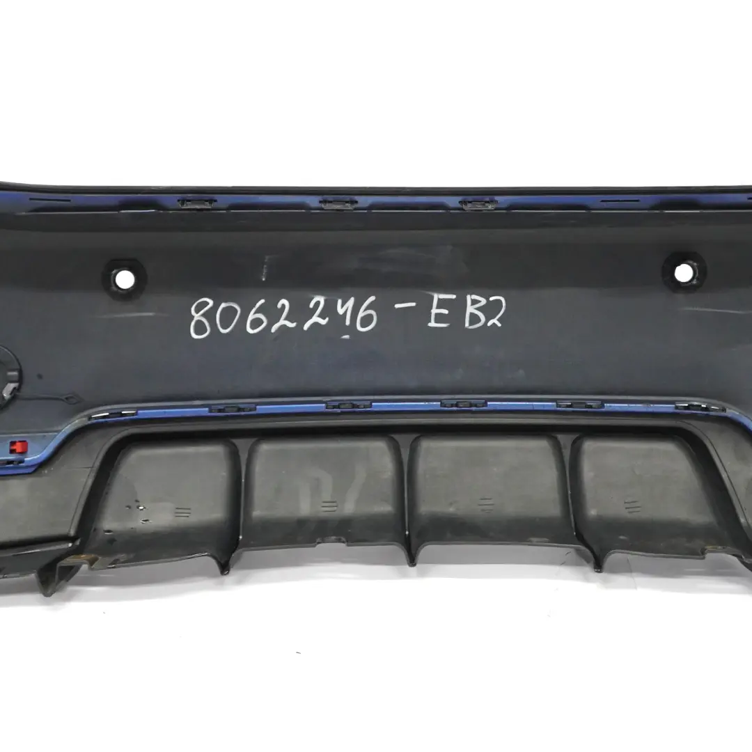 Bumper M Sport Trim Panel PDC Estorilblau Estoril Blue - B45 to BMW F36 Rear with Part number 8062246 BMW F36 Rear Bumper M Sport Trim Panel PDC Estorilblau Estoril Blue - B45 - SKU 8062246-EB2 - Part number 8062246