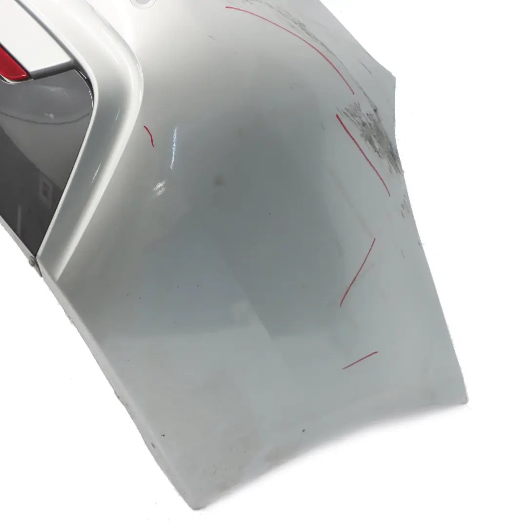BMW F36 Rear Bumper M Sport Trim Panel PDC Glacier Silver Metallic - A83 - SKU 8062246-GSB - Part number 8062246
