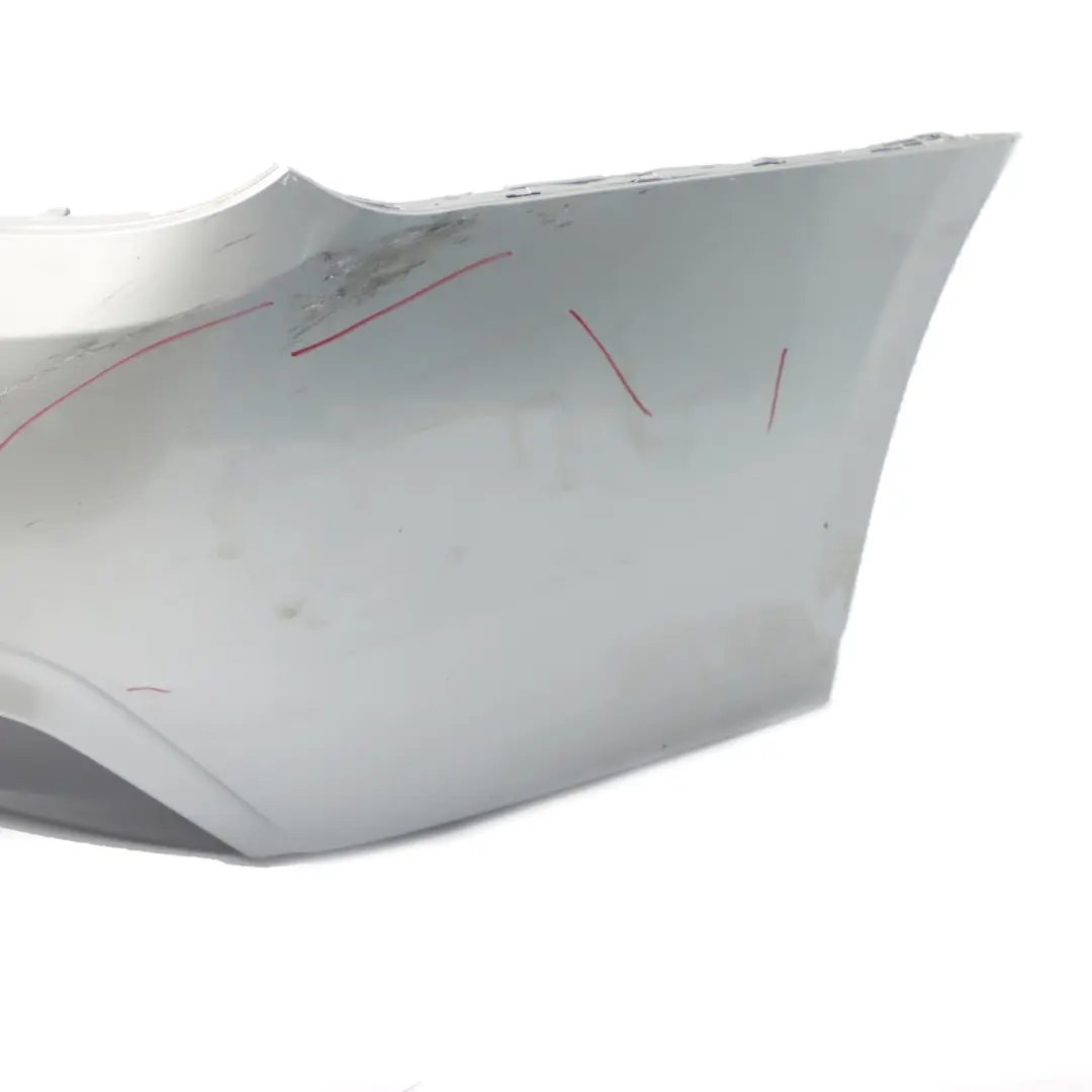 BMW F36 Rear Bumper M Sport Trim Panel PDC Glacier Silver Metallic - A83 - SKU 8062246-GSB - Part number 8062246