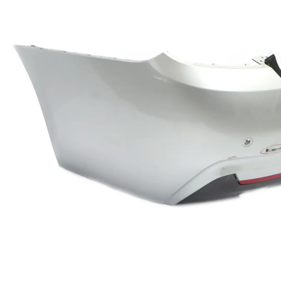 BMW F36 Rear Bumper M Sport Trim Panel PDC Glacier Silver Metallic - A83 - SKU 8062246-GSB - Part number 8062246