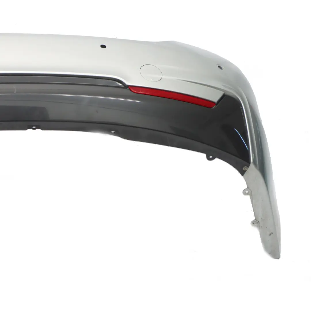 BMW F36 Rear Bumper M Sport Trim Panel PDC Glacier Silver Metallic - A83 - SKU 8062246-GSB - Part number 8062246