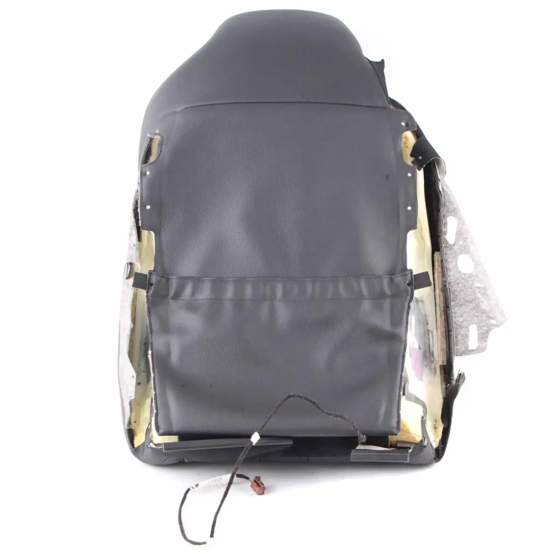 Front Right O/S Heated Sport Seat Backrest Leather Black Blue to BMW F33 Seat Cover with Part number 8062620 BMW F33 Seat Cover Front Right O/S Heated Sport Seat Backrest Leather Black Blue - SKU 8062620 - Part number 8062620