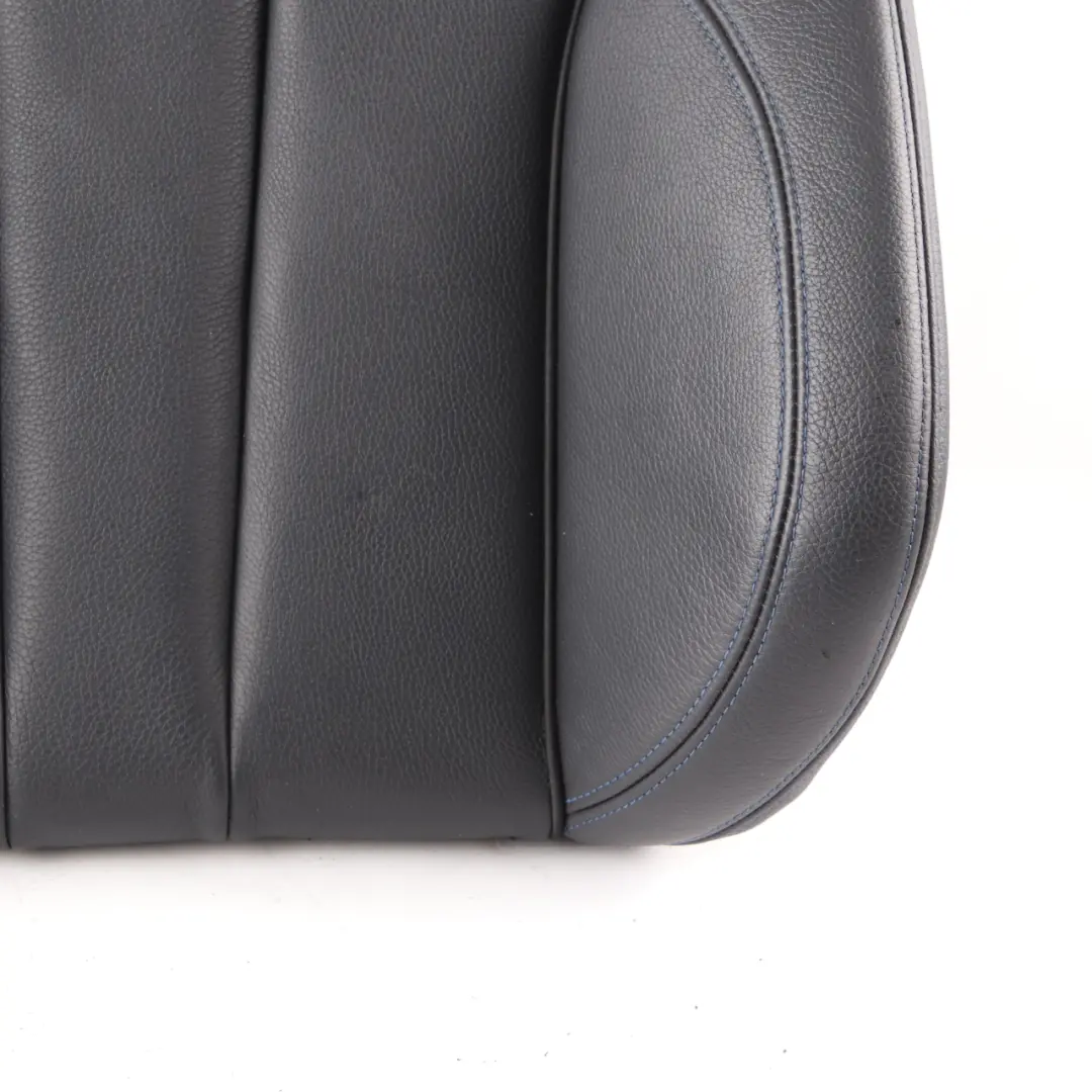 BMW F33 Seat Cover Front Right O/S Heated Sport Seat Backrest Leather Black Blue - SKU 8062620 - Part number  8062620