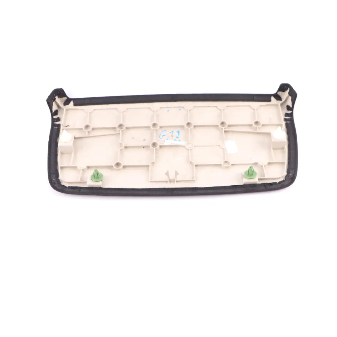 Third Brake Light Stop Lamp Trim Cover Headliner Panel Antracite 7355350 to BMW G11 with Part number 8062869 BMW G11 Third Brake Light Stop Lamp Trim Cover Headliner Panel Antracite 7355350 - SKU 8062869 - Part number 8062869