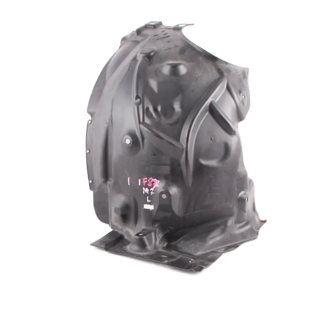 Arch Cover BMW F87 M2 Front Left N/S Rear Section Covering Panel to Wheel with Part number 8063033 Wheel Arch Cover BMW F87 M2 Front Left N/S Rear Section Covering Panel - SKU 8063033 - Part number 8063033