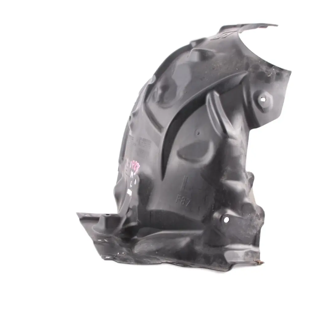 Arch Cover BMW F87 M2 Front Left N/S Rear Section Covering Panel to Wheel with Part number 8063033 Wheel Arch Cover BMW F87 M2 Front Left N/S Rear Section Covering Panel - SKU 8063033 - Part number 8063033