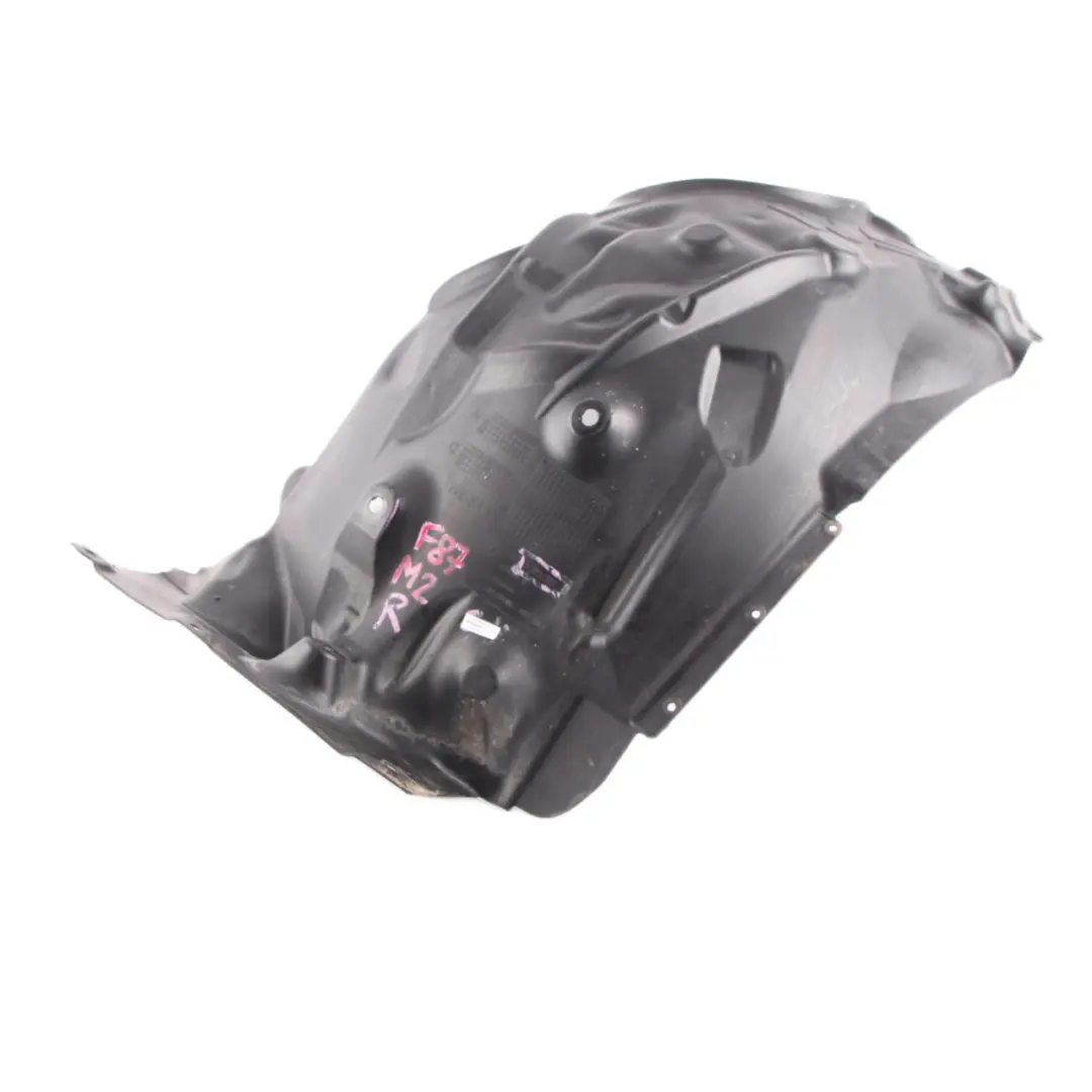Arch Cover BMW F87 M2 Front Right O/S Rear Section Covering Panel to Wheel with Part number 8063034 Wheel Arch Cover BMW F87 M2 Front Right O/S Rear Section Covering Panel - SKU 8063034 - Part number 8063034