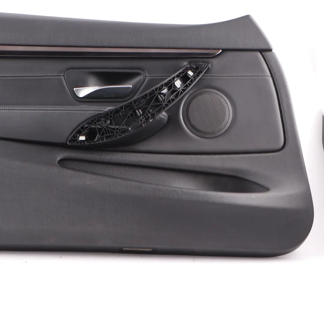 BMW F82 F83 M4 Front Left N/S Door Lining Card Leather Merino Schwarz - SKU 8063595 - Part number 8063595