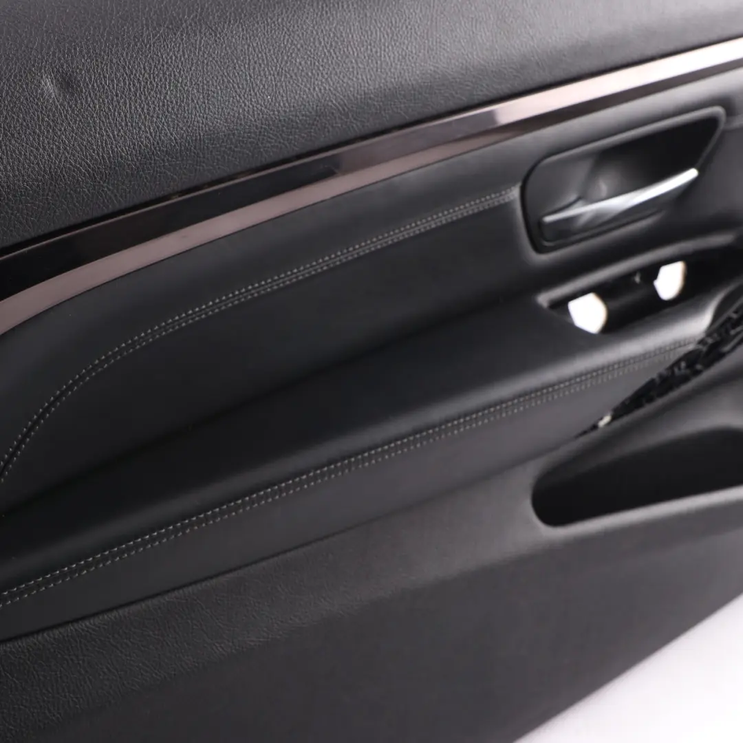 Front Left N/S Door Lining Card Leather Merino Schwarz to BMW F82 F83 M4 with Part number 8063595 BMW F82 F83 M4 Front Left N/S Door Lining Card Leather Merino Schwarz - SKU 8063595 - Part number 8063595
