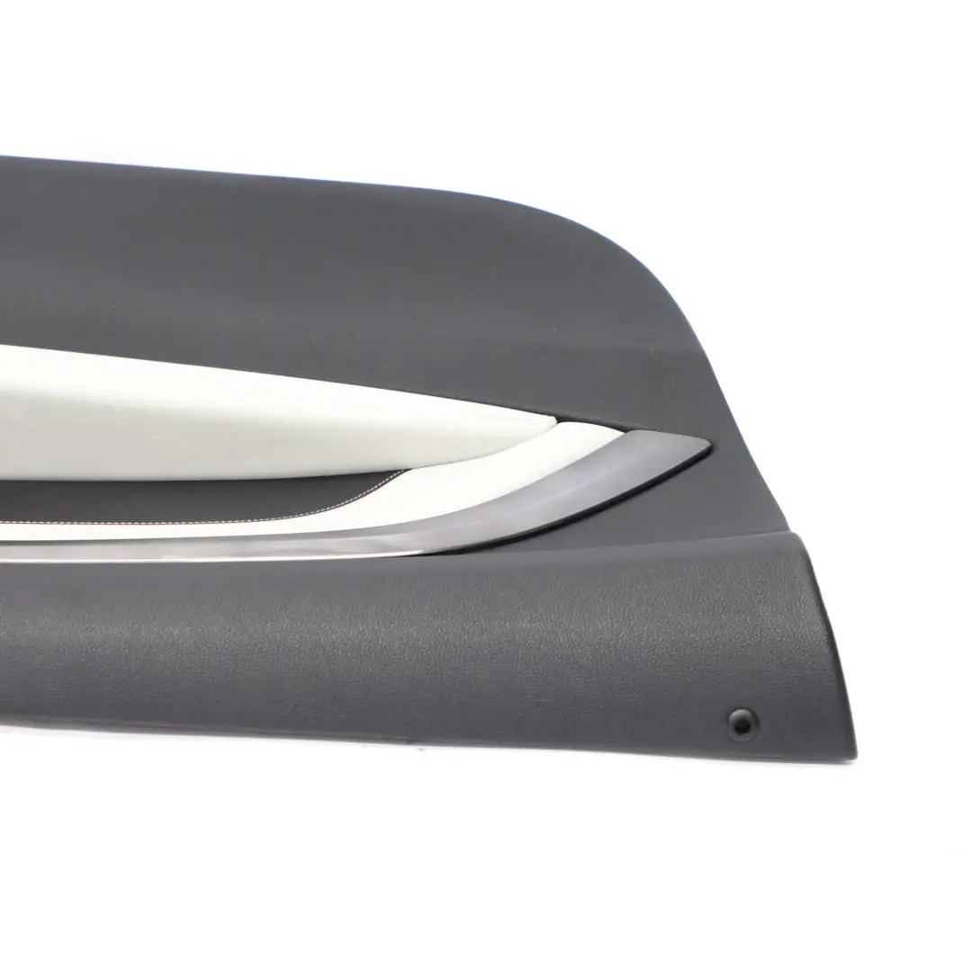 Delantero Izquierdo Forro Puerta Cuero Merino Silverstone para BMW F82 F83 M4 con número de pieza 8063597 BMW F82 F83 M4 Delantero Izquierdo Forro Puerta Cuero Merino Silverstone - SKU 8063597 - Número de pieza 8063597