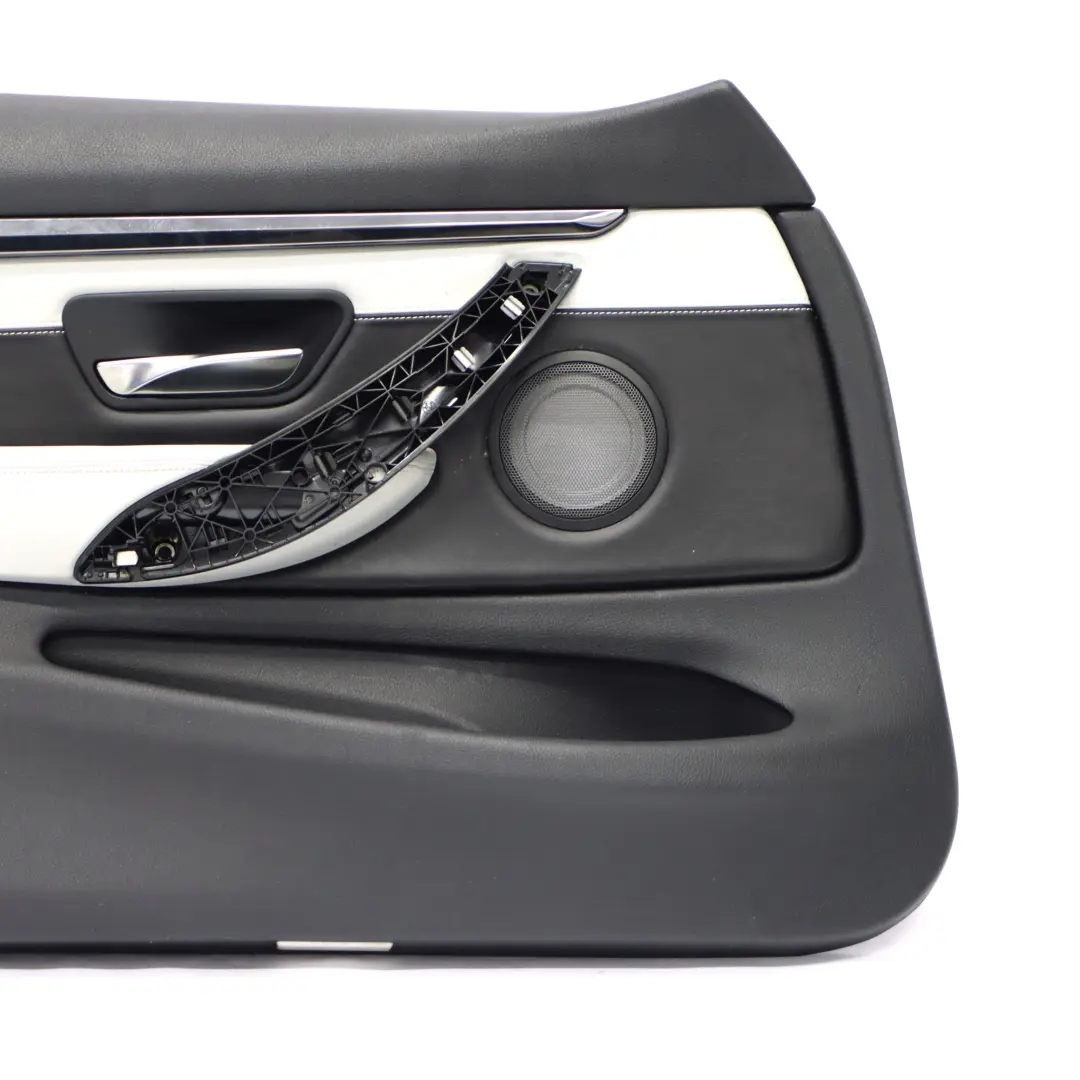 BMW F82 F83 M4 Delantero Izquierdo Forro Puerta Cuero Merino Silverstone - SKU 8063597 - Número de pieza 8063597