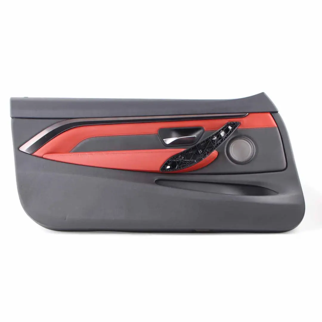 Door Card BMW F82 F83 M4 Front Left N/S Door Lining Leather Merino Sakhir Orange to with Part number 8063613 Door Card BMW F82 F83 M4 Front Left N/S Door Lining Leather Merino Sakhir Orange - SKU 8063613 - Part number 8063613