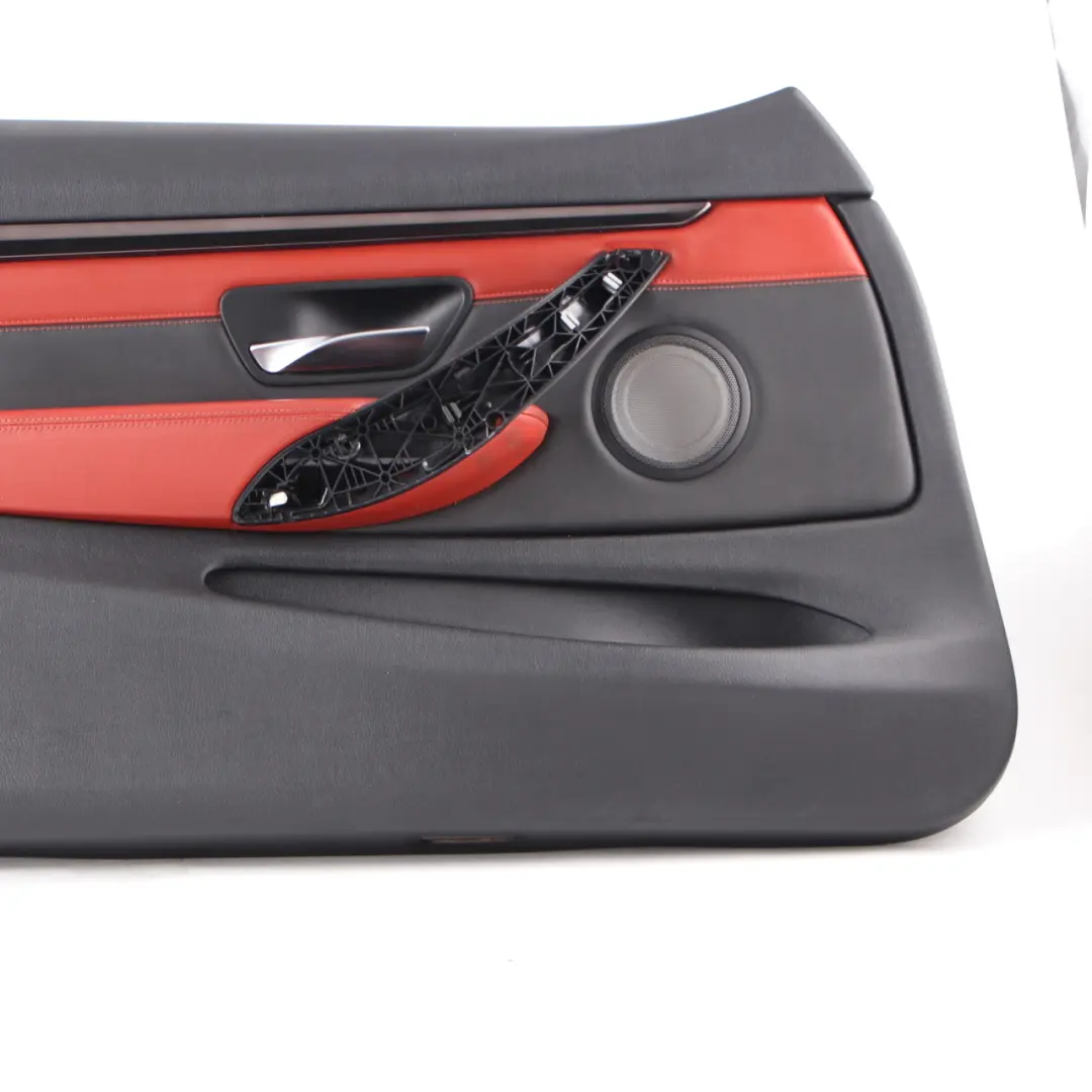 Door Card BMW F82 F83 M4 Front Left N/S Door Lining Leather Merino Sakhir Orange to with Part number 8063613 Door Card BMW F82 F83 M4 Front Left N/S Door Lining Leather Merino Sakhir Orange - SKU 8063613 - Part number 8063613