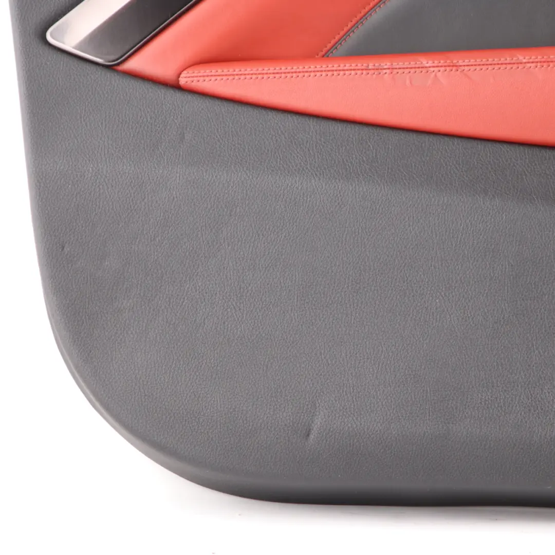 Door Card BMW F82 F83 M4 Front Left N/S Door Lining Leather Merino Sakhir Orange to with Part number 8063613 Door Card BMW F82 F83 M4 Front Left N/S Door Lining Leather Merino Sakhir Orange - SKU 8063613 - Part number 8063613