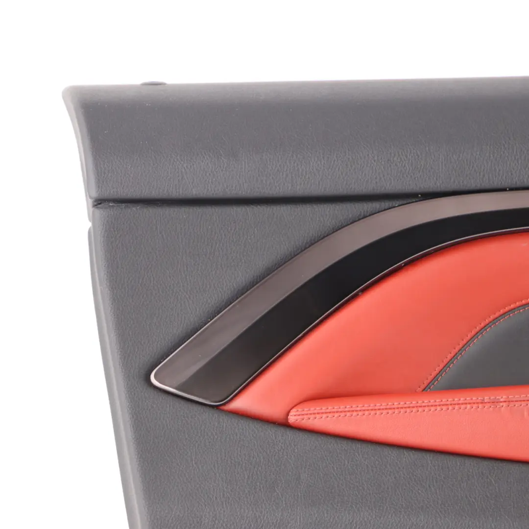Door Card BMW F82 F83 M4 Front Left N/S Door Lining Leather Merino Sakhir Orange to with Part number 8063613 Door Card BMW F82 F83 M4 Front Left N/S Door Lining Leather Merino Sakhir Orange - SKU 8063613 - Part number 8063613