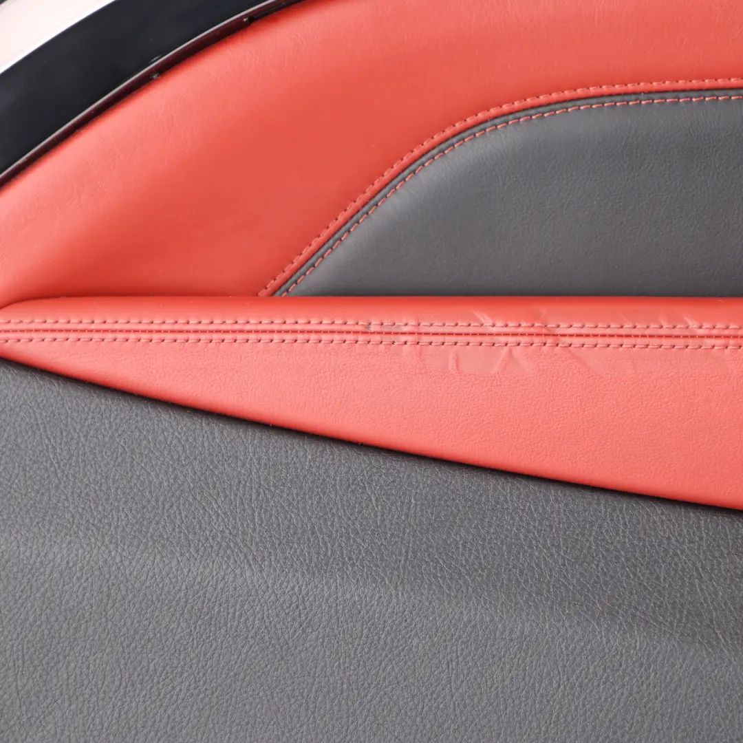 Door Card BMW F82 F83 M4 Front Left N/S Door Lining Leather Merino Sakhir Orange to with Part number 8063613 Door Card BMW F82 F83 M4 Front Left N/S Door Lining Leather Merino Sakhir Orange - SKU 8063613 - Part number 8063613