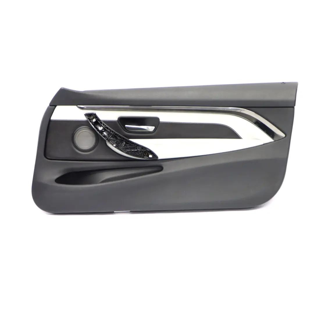 Door Card BMW F82 F83 M4 Front Right O/S Door Lining Leather Merino Silverstone to with Part number 8063618 Door Card BMW F82 F83 M4 Front Right O/S Door Lining Leather Merino Silverstone - SKU 8063618 - Part number 8063618