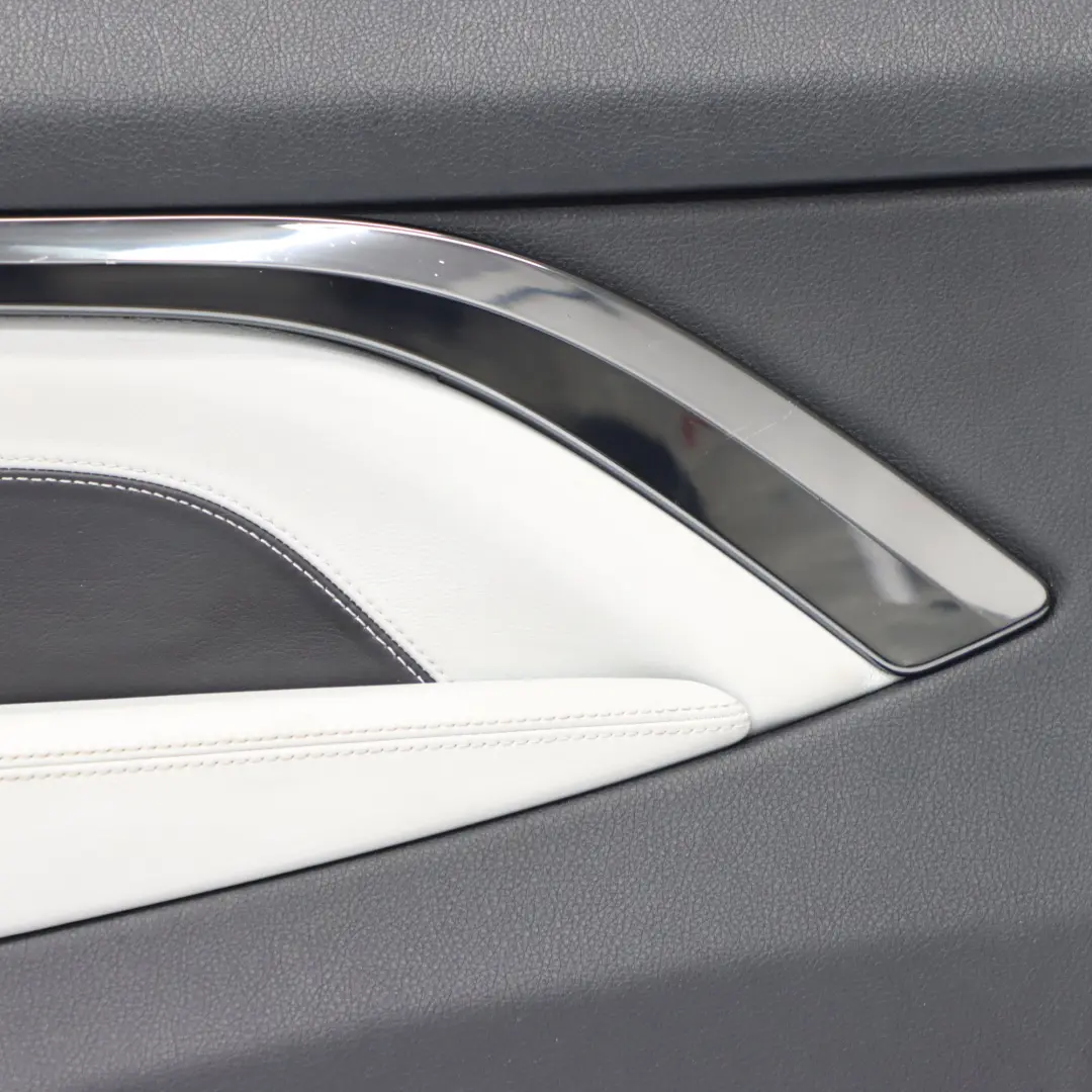 Door Card BMW F82 F83 M4 Front Right O/S Door Lining Leather Merino Silverstone to with Part number 8063618 Door Card BMW F82 F83 M4 Front Right O/S Door Lining Leather Merino Silverstone - SKU 8063618 - Part number 8063618