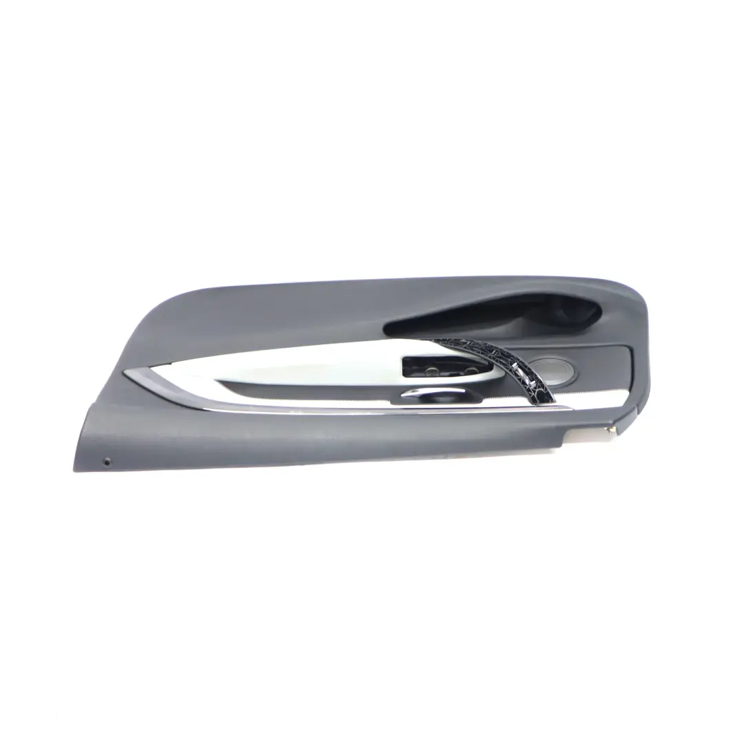  Scheda Porta BMW F82 F83 M4 Anteriore Destra Fodera Pelle Merino Silverstone - SKU 8063618 - Numero di parte 8063618