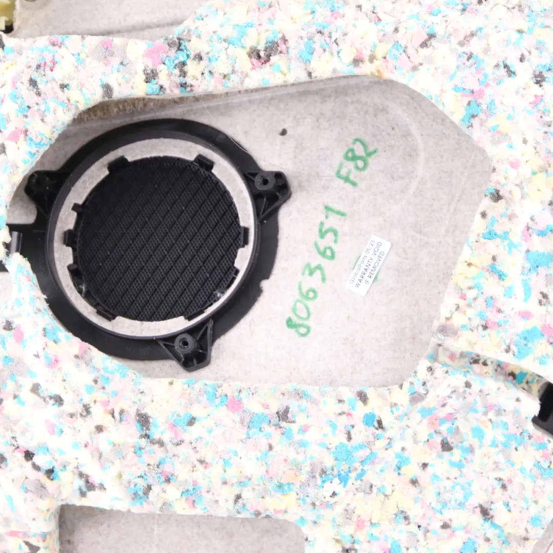 Pannello Laterale Posteriore Sinistro Fodera Scheda Merino Schwarz per BMW F82 M4 con numero di parte 8063651 BMW F82 M4 Pannello Laterale Posteriore Sinistro Fodera Scheda Merino Schwarz - SKU 8063651 - Numero di parte 8063651