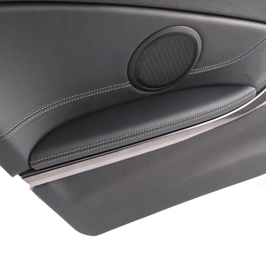 BMW F82 M4 Seitliche Verkleidung Hinten Links Verkleidung Leder Merino Schwarz - SKU 8063651 - Teilenummer 8063651
