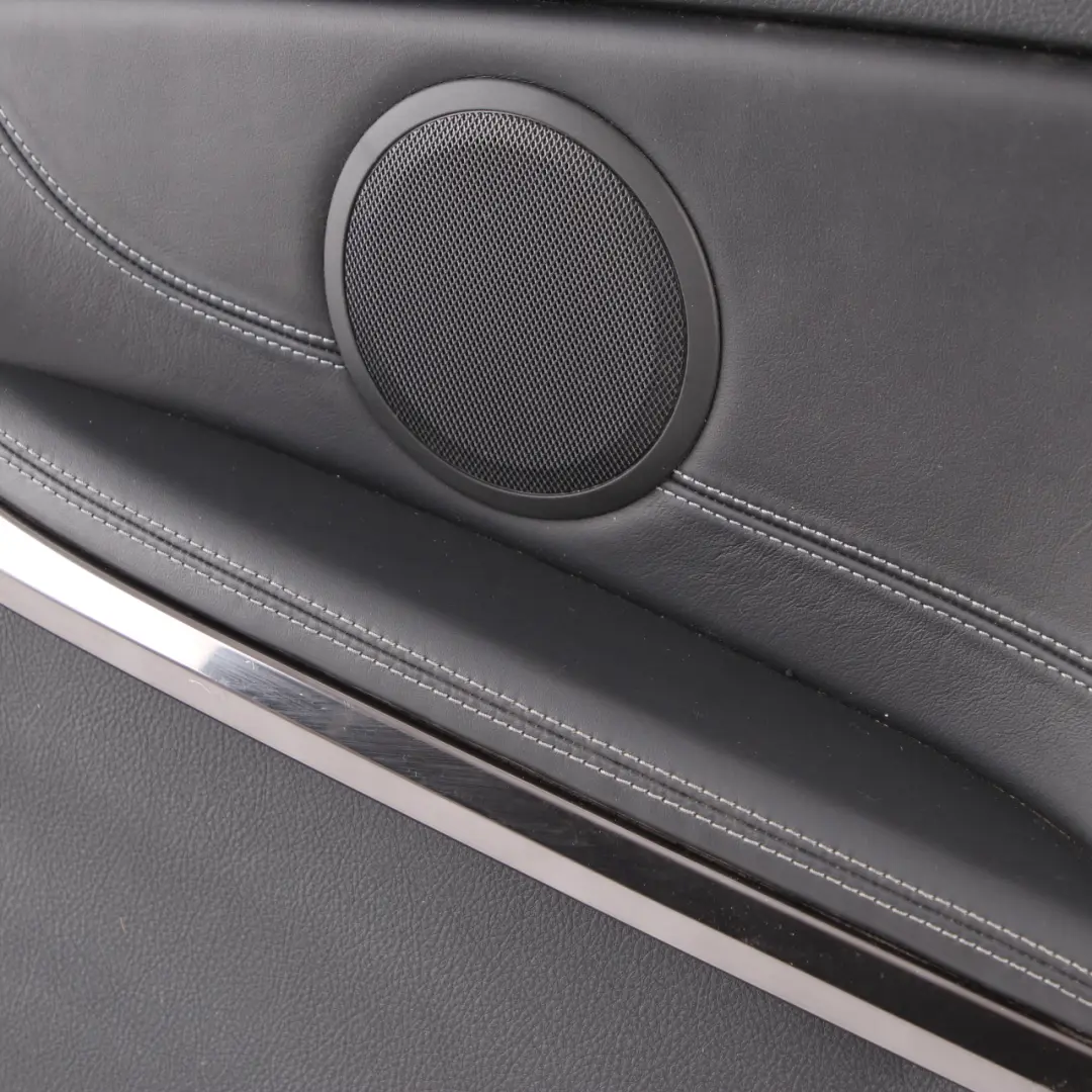 BMW F82 M4 Panneau Latéral Doublure Arrière Droite Carte Cuir Merino Noir - SKU 8063654 - Numéro de pièce 8063654