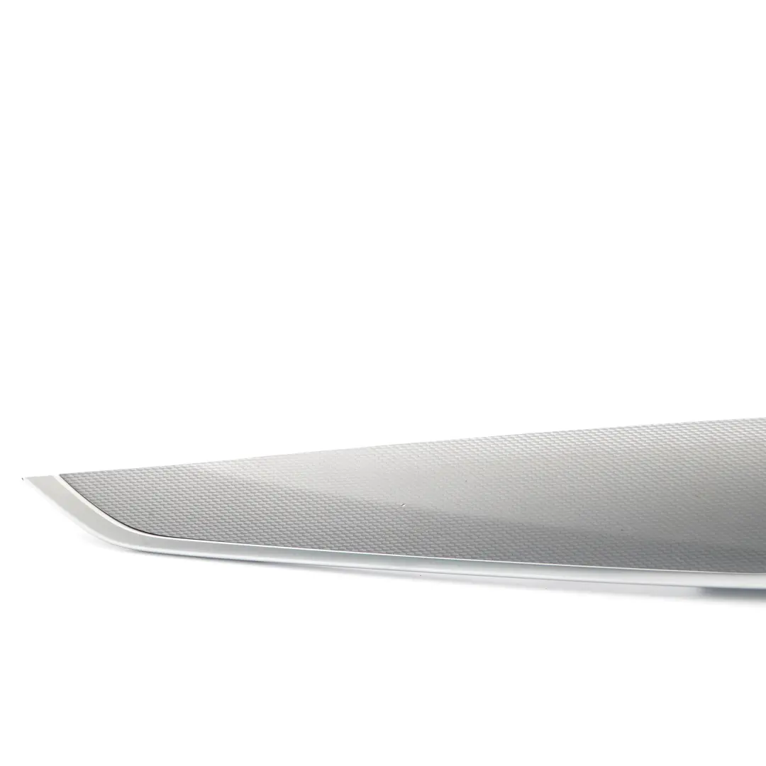 BMW F15 F16 Garniture décorative arrière gauche Couvercle Alu Hexagone - SKU  8063911 - Numéro de pièce  8063911