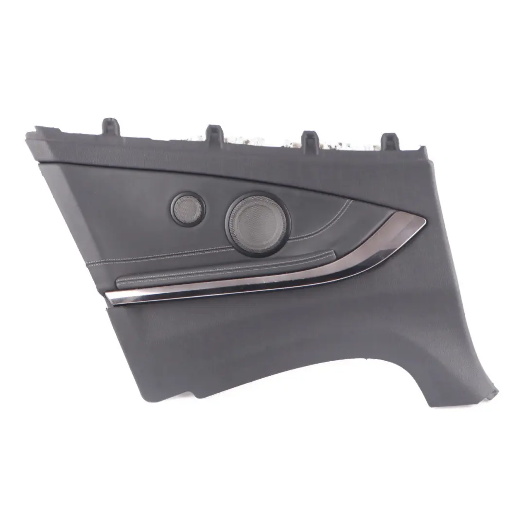 BMW F83 M4 Cabrio Hinten Links Seitliche Platte Schwarz Leder Merino Schwarz - SKU 8064003 - Teilenummer 8064003