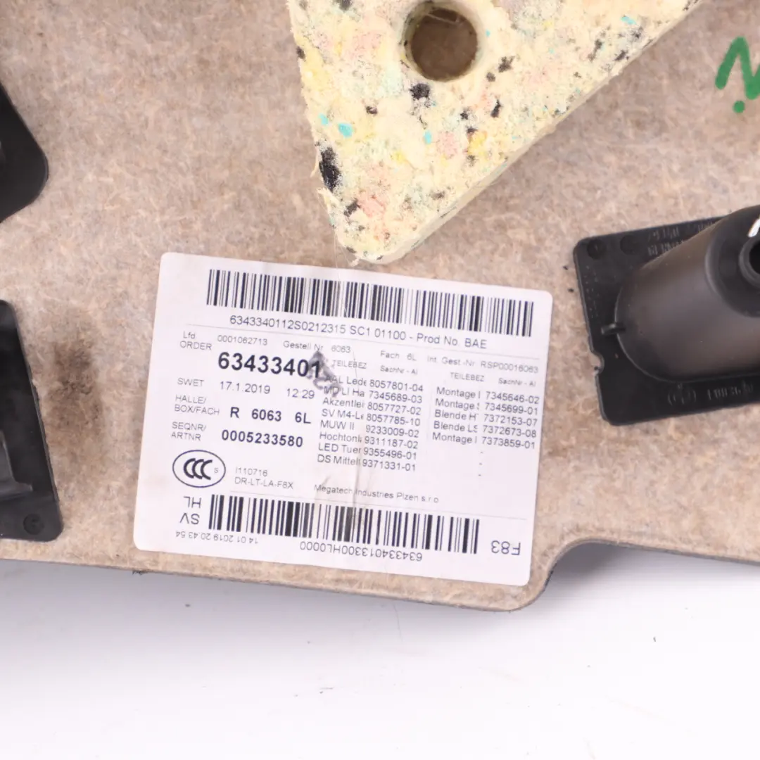 Panneau Latéral Arrière Gauche Cuir Noir Merino pour BMW F83 M4 Cabrio à propos du numéro de pièce 8064003 BMW F83 M4 Cabrio Panneau Latéral Arrière Gauche Cuir Noir Merino - SKU 8064003 - Numéro de pièce 8064003