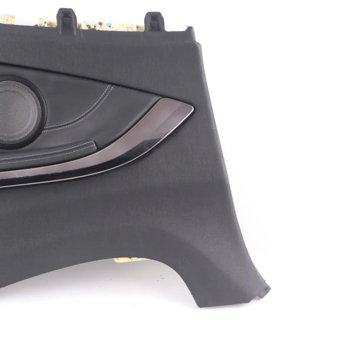 BMW F83 M4 Cabrio Panel Forro Lateral Trasero Izquierdo Cuero Negro Merino - SKU 8064003 - Número de pieza 8064003