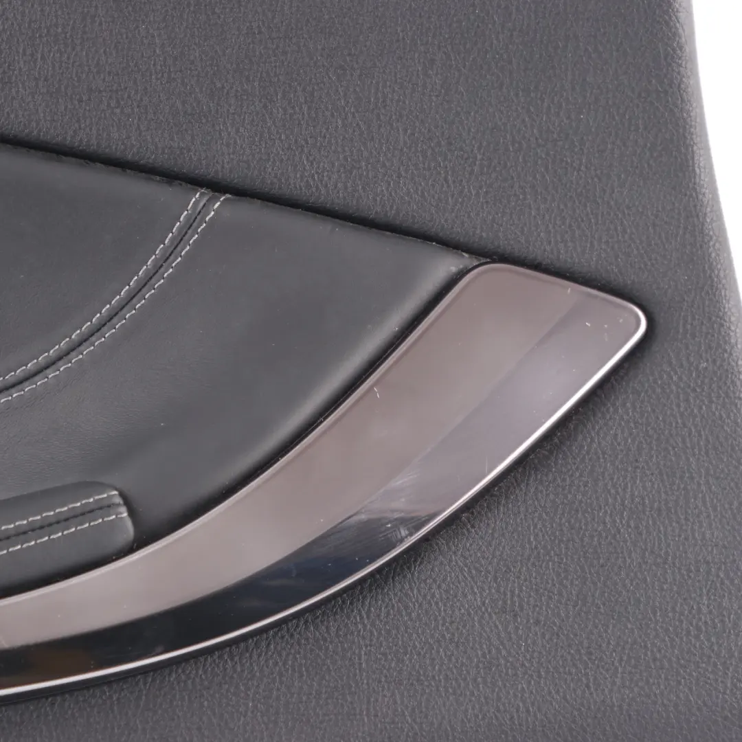 BMW F83 M4 Cabrio Panel Forro Lateral Trasero Izquierdo Cuero Negro Merino - SKU 8064003 - Número de pieza 8064003