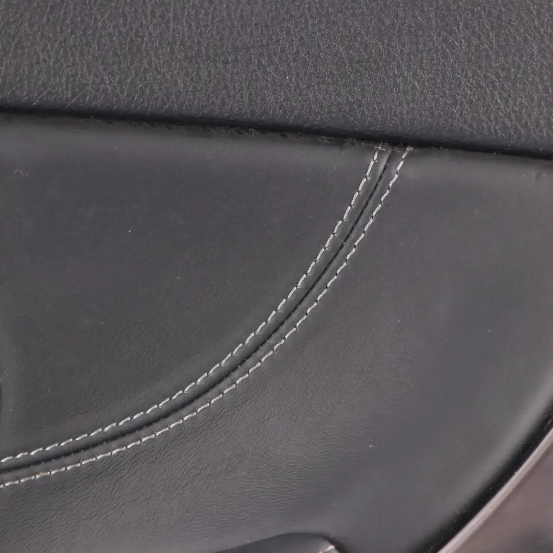BMW F83 M4 Cabrio Panel Forro Lateral Trasero Izquierdo Cuero Negro Merino - SKU 8064003 - Número de pieza 8064003