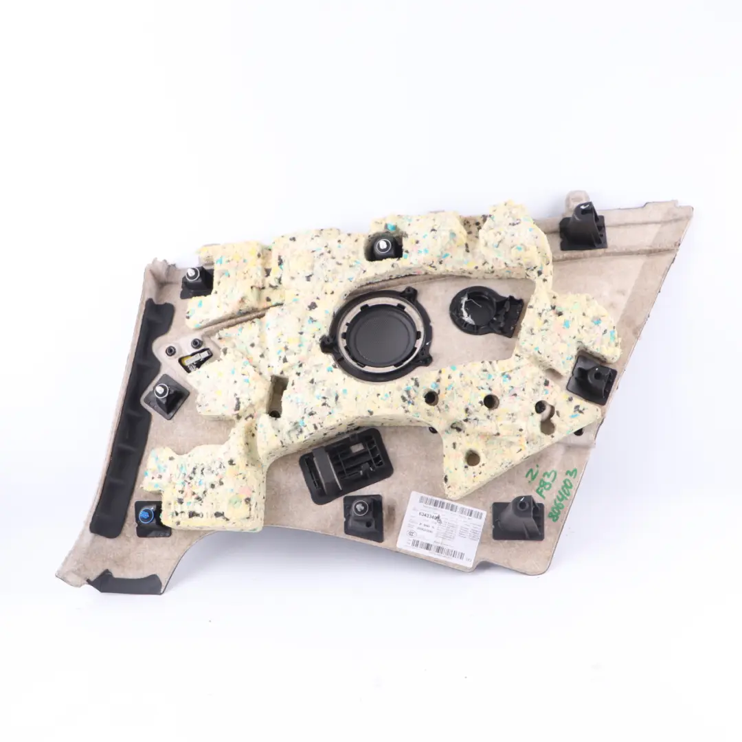 Boczek Tapicerka Drzwi Lewy Lewa Skóra do BMW F83 M4 Cabrio o numerze 8064003 BMW F83 M4 Cabrio Boczek Tapicerka Drzwi Lewy Lewa Skóra - SKU 8064003 - Numer Części 8064003