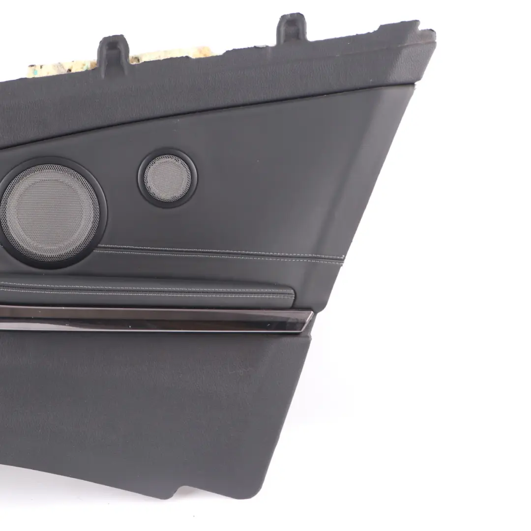 Right O/S Lateral Lining Panel Black Leather Merino Black to BMW F83 M4 Cabrio Rear with Part number 8064004 BMW F83 M4 Cabrio Rear Right O/S Lateral Lining Panel Black Leather Merino Black - SKU 8064004 - Part number 8064004