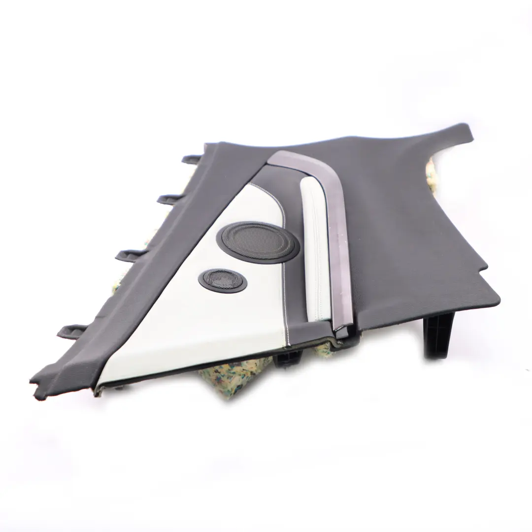 BMW F83 M4 Cabrio Hinten Links Seitliche Verkleidung Schwarz Leder Silverstone - SKU 8064005 - Teilenummer 8064005