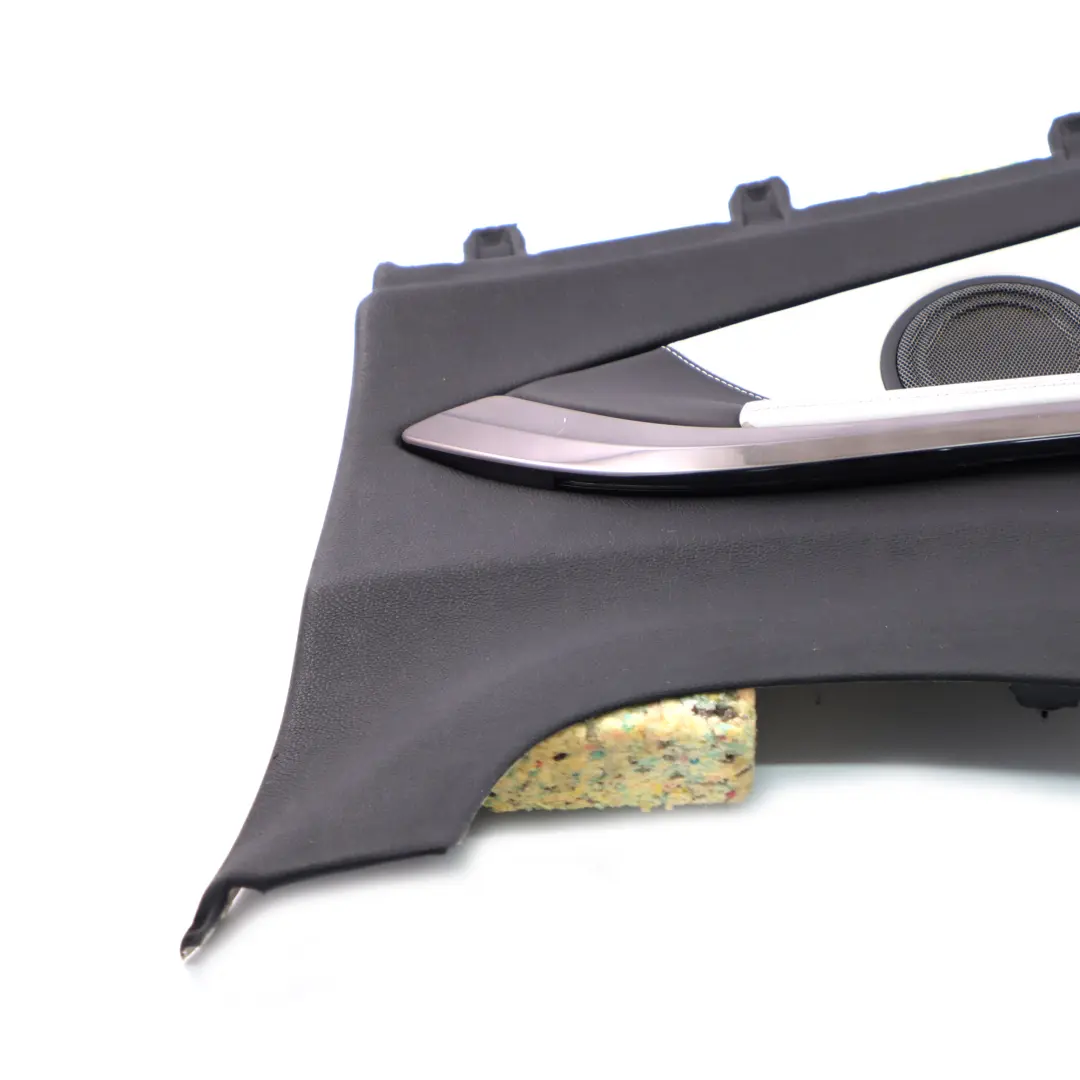 Right O/S Lateral Lining Panel Black Leather Silverstone to BMW F83 M4 Cabrio Rear with Part number 8064006 BMW F83 M4 Cabrio Rear Right O/S Lateral Lining Panel Black Leather Silverstone - SKU 8064006 - Part number 8064006