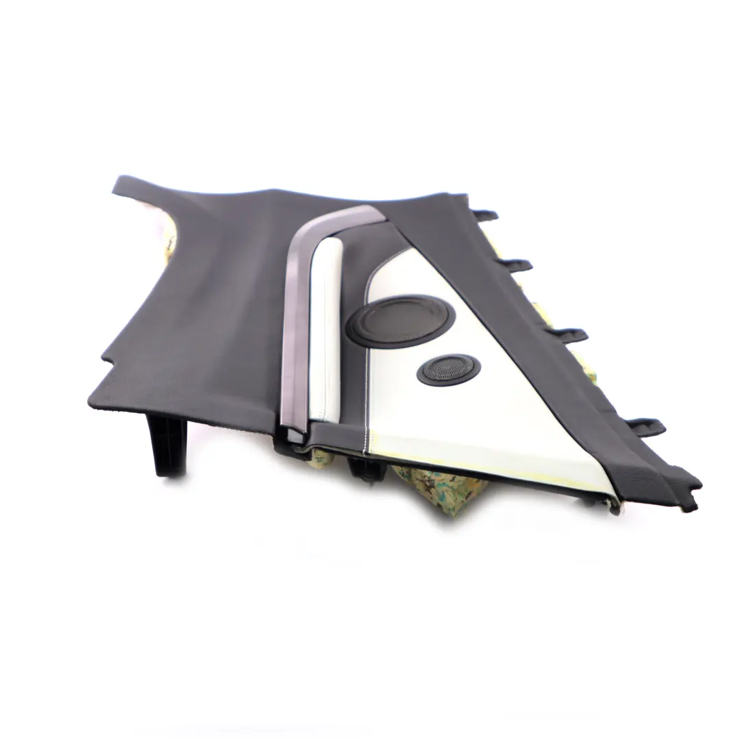 BMW F83 M4 Cabrio Hinten Rechts Seitliche Verkleidung Schwarz Leder Silverstone - SKU 8064006 - Teilenummer 8064006
