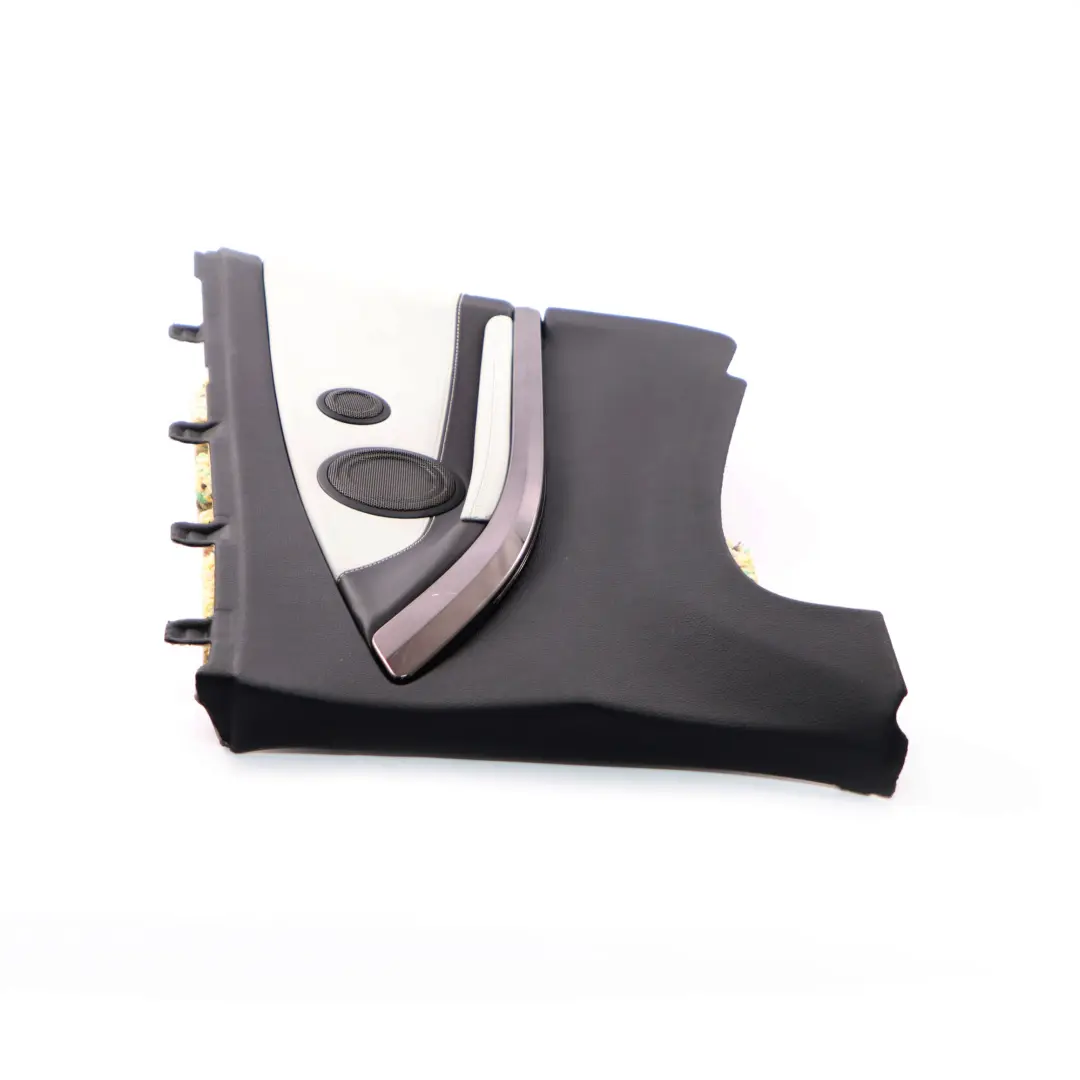 Right O/S Lateral Lining Panel Black Leather Silverstone to BMW F83 M4 Cabrio Rear with Part number 8064006 BMW F83 M4 Cabrio Rear Right O/S Lateral Lining Panel Black Leather Silverstone - SKU 8064006 - Part number 8064006