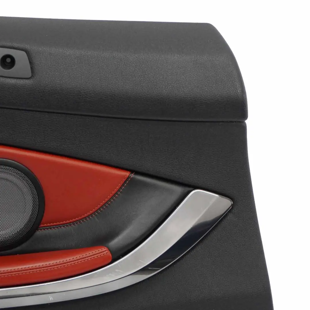 BMW F83 M4 Seitliche Verkleidung HiFi hinten links Cabrio Leder Sakhir Orange - SKU 8064007 - Teilenummer 8064007